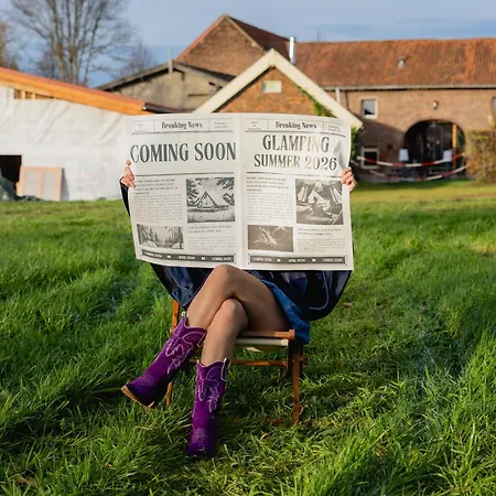 Campismo de Luxo Hoeve De Binnenplaets - Comfort Glamping Tent