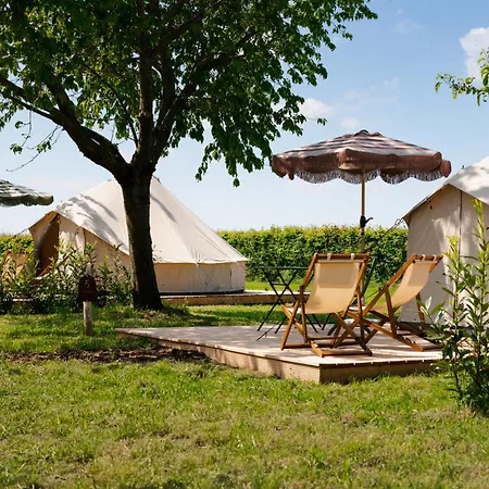 Glamping Hoeve De Binnenplaets - Comfort Glamping Tent Schimmert